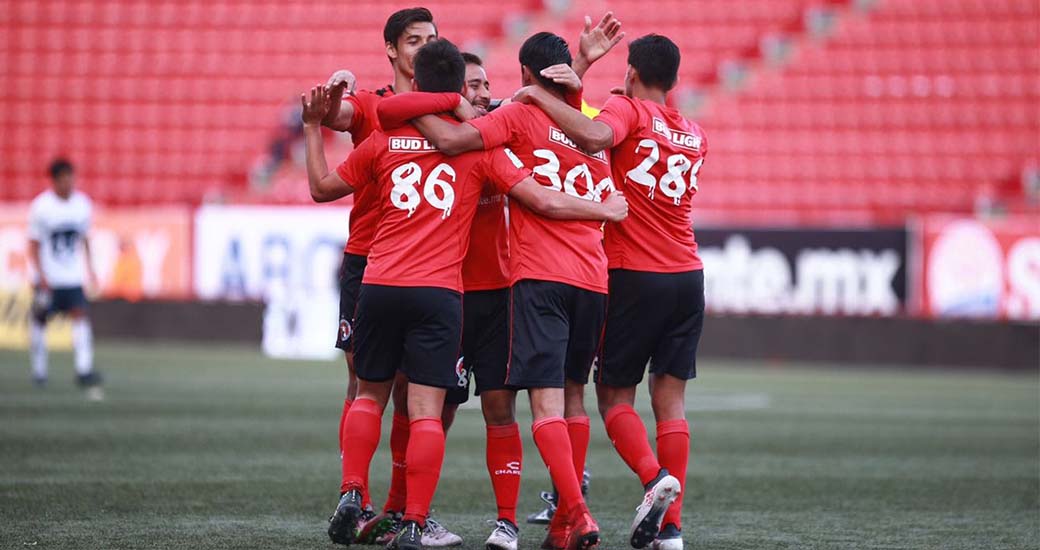 El equipo Sub17 superó 2-0 a Pumas; en la división Sub20 se dio un empate de 1-1