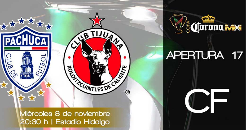 Los Xoloitzcuintles visitarán a los Tuzos del Pachuca CF