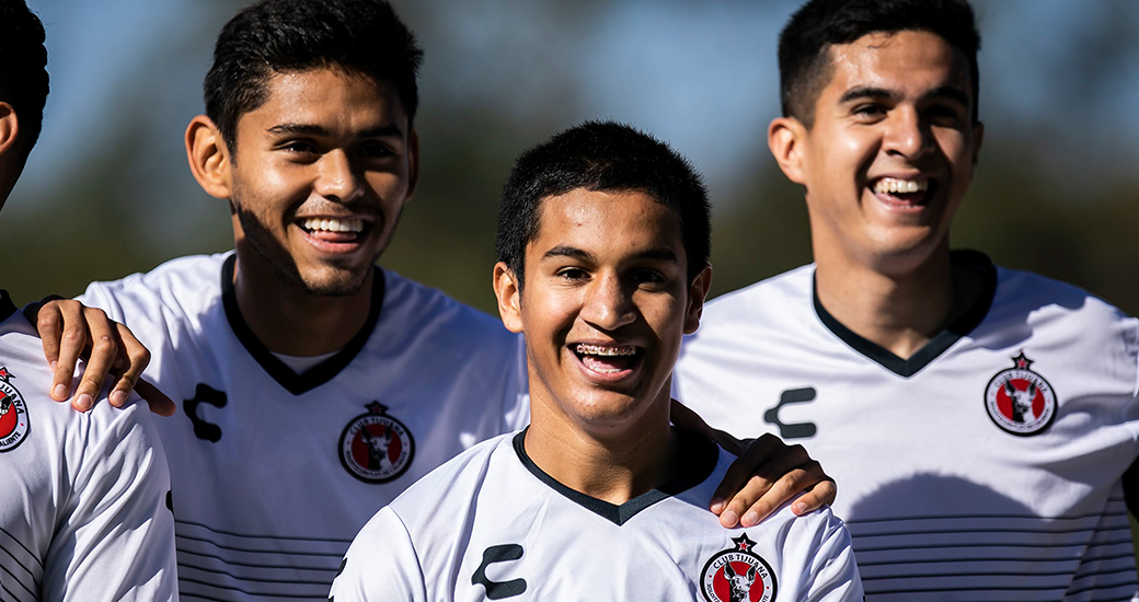 LA SUB 20 XOLOITZCUINTLE DERROTÓ 2-1 A SU SIMILAR DEL ATLÉTICO SAN LUIS, MIENTRAS QUE LA 17 IGUALÓ A UN GOL