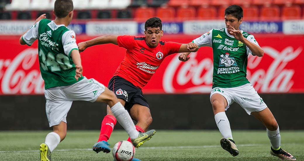 La categoría Sub 17 igualó 1-1 ante los Panzas Verdes mientras que los Sub 20 vencieron 1-0 al León.