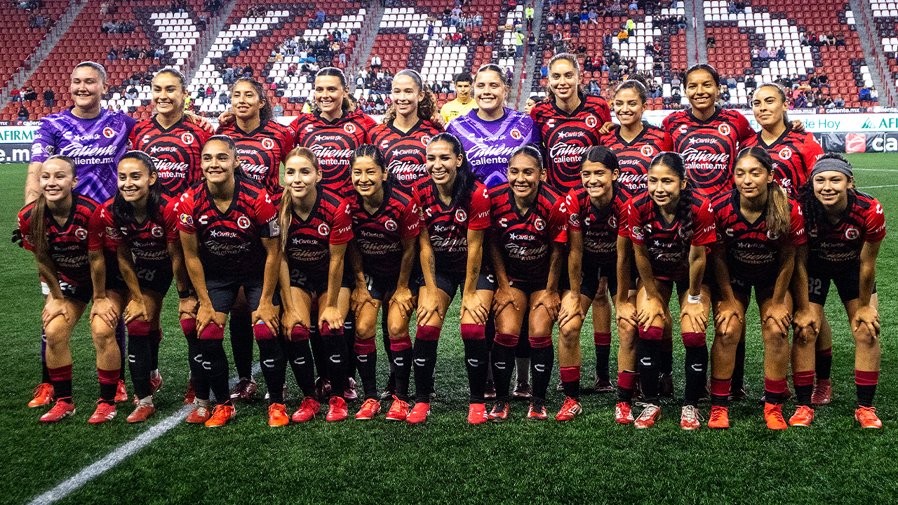 Las rojinegras se enfrentaron a las diablas en la jornada 3 del Apertura 2025.
