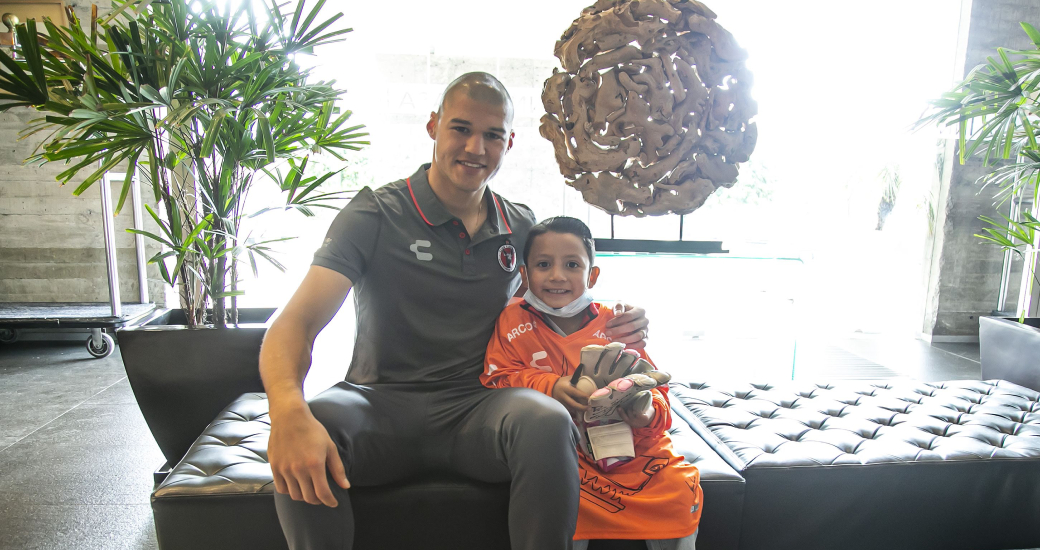 A sus seis años, Hermes espera cada torneo la visita de Xolos a su ciudad