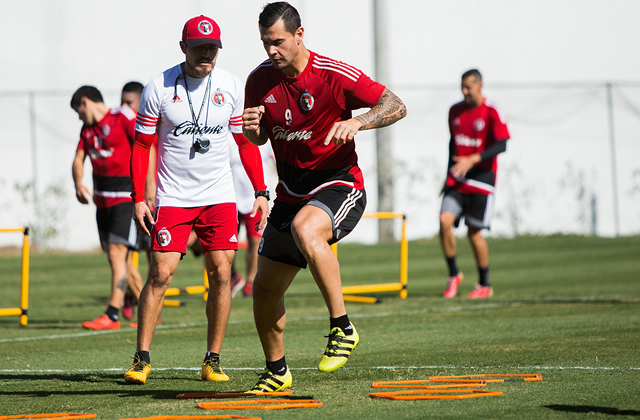 El Club Tijuana retomó el trabajo en la cancha anexa al Estadio Caliente