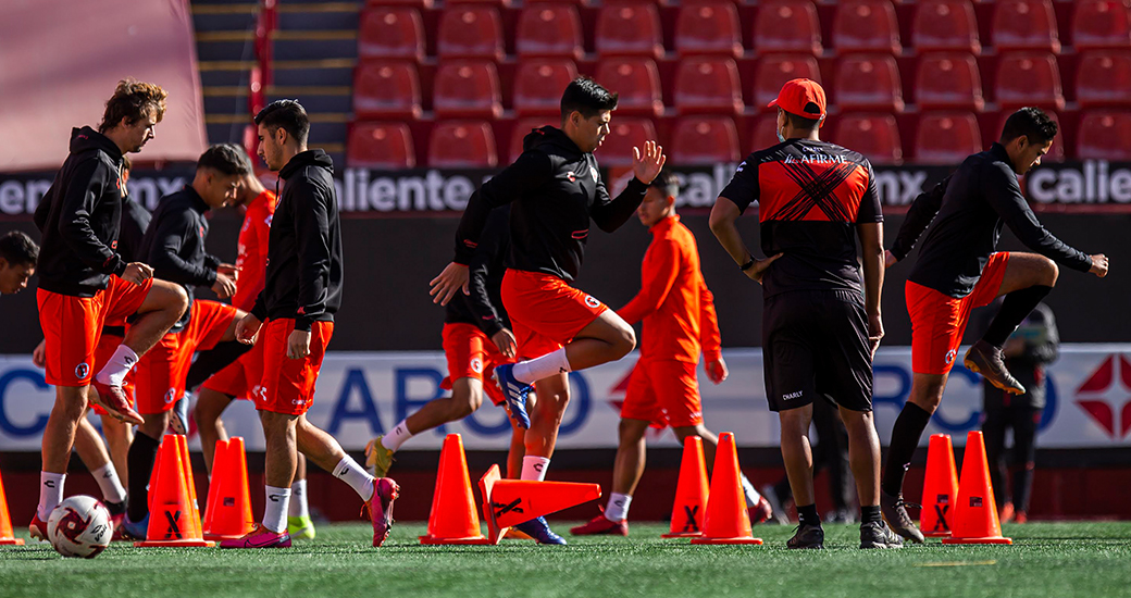 XOLOS TENDRÁ POR LO MENOS 7 PARTIDOS DE PREPARACIÓN