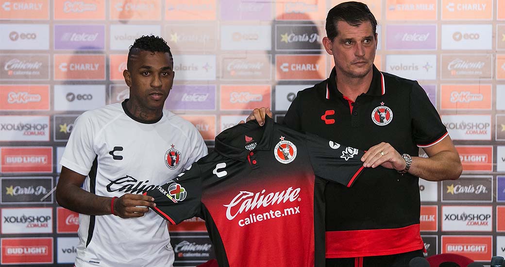 El Club Tijuana presentó al refuerzo ecuatoriano, quien cierra el periodo de registros Xoloitzcuintles para el Apertura 2017 de la LIGA MX