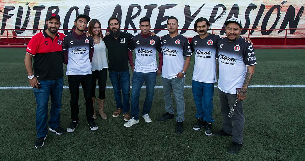 La iniciativa busca fusionar el futbol y el arte a través de un colorido proyecto