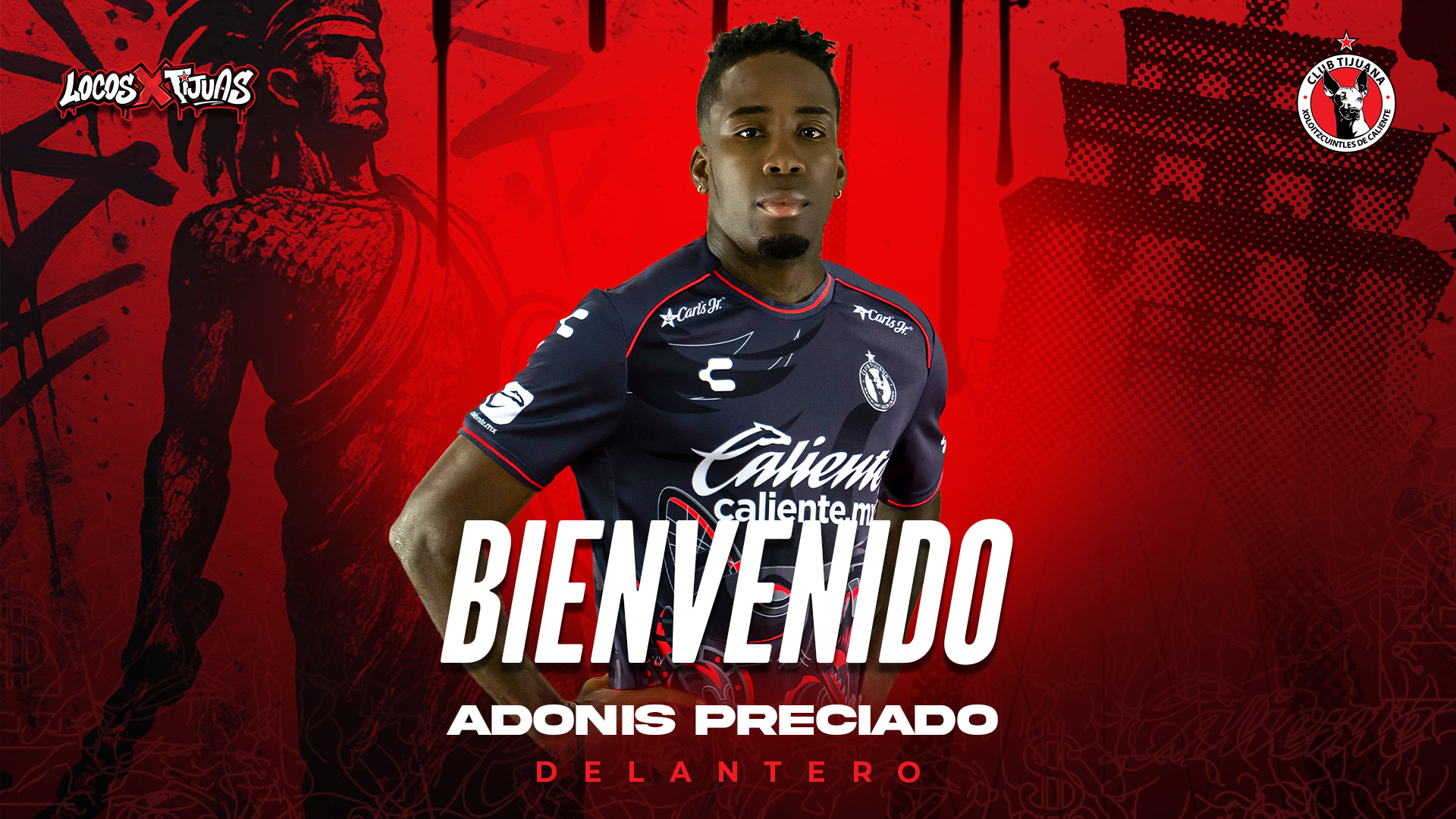 El volante colombiano es nuevo refuerzo de Xolos para este Apertura 2025.