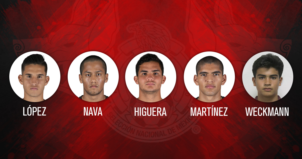 5 jugadores rojinegros fueron convocados al 'Tri'