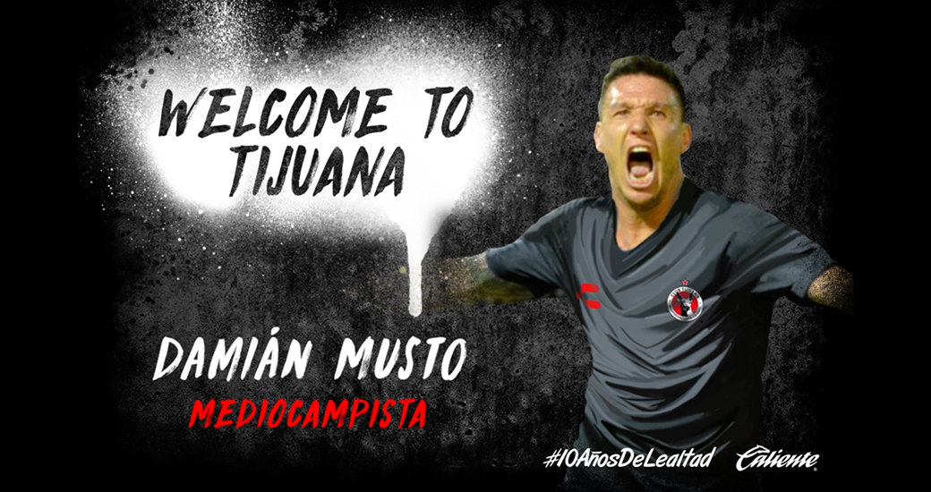 El mediocampista argentino se convirtió en refuerzo del Club Tijuana para el Apertura 2017; proviene del Club Rosario Central