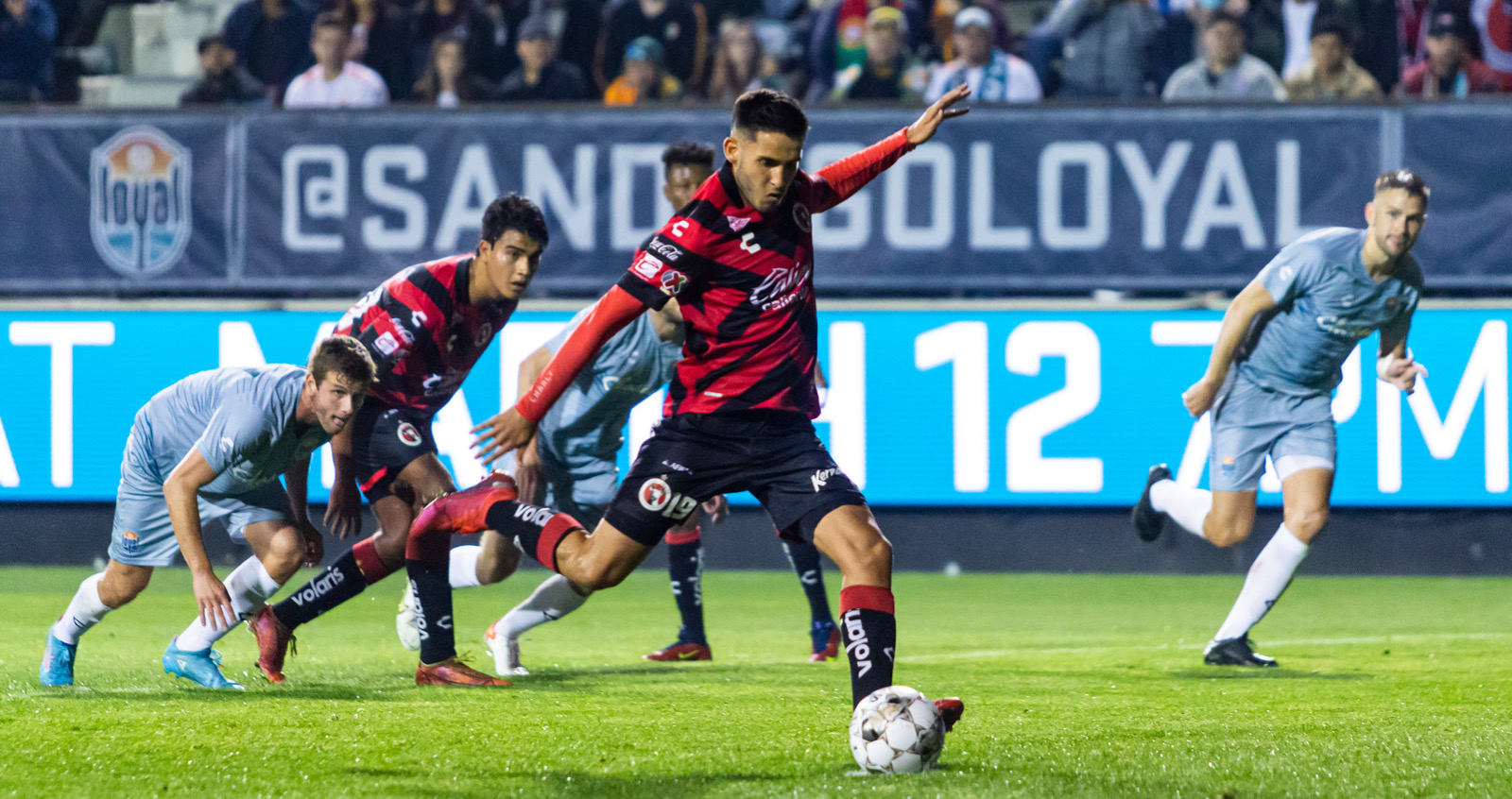 Los Xoloitzcuintles enfrentaron el Clásico sin Fronteras ante el San Diego Loyal.