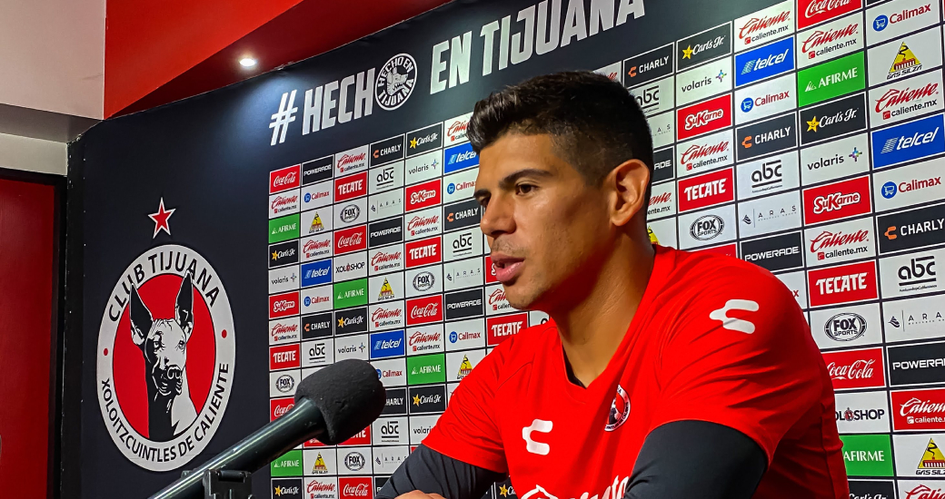 El mediocampista del Club Tijuana se reunió con medios locales y nacionales en videoconferencia de prensa.
