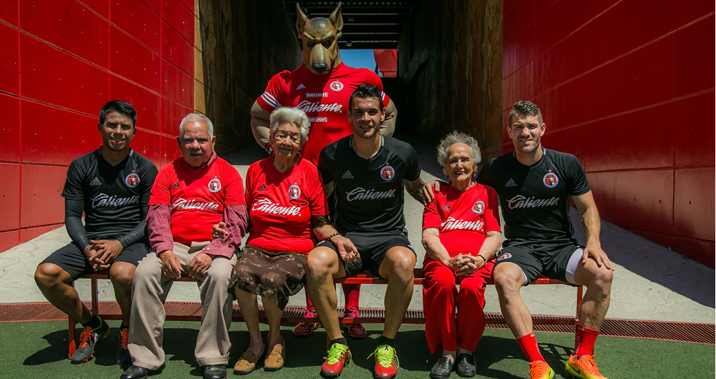 Xoloitzcuintles hace equipo con las personas de la tercera edad