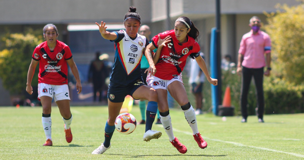 LAS FRONTERIZAS GANARON 2-1 CON GOLES DE RENAE CUELLAR Y DULCE ALVARADO