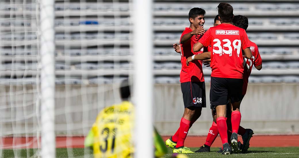 Jesús Ochoa anotó un doblete en el duelo pendiente de la Fecha 10