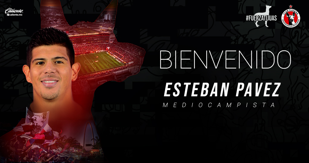 El Club Tijuana fichó al mediocampista Esteban Andrés Pavez Suazo