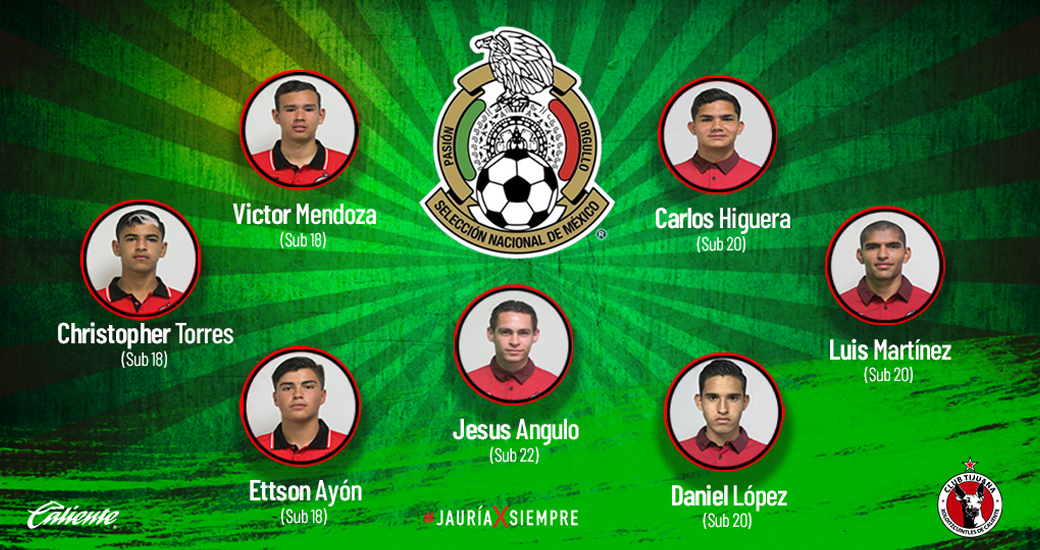 El Club Tijuana tendrá representación en las divisiones Sub22, Sub20 y Sub18