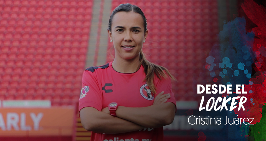 María Cristina Juárez, jugadora, coach mental y docente del Club Tijuana, nos relata su andar en el futbol femenil mexicano
