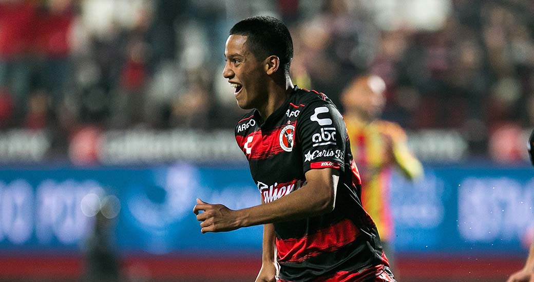 El canterano Xoloitzcuintle debutó y marcó su primer gol en la Primera División