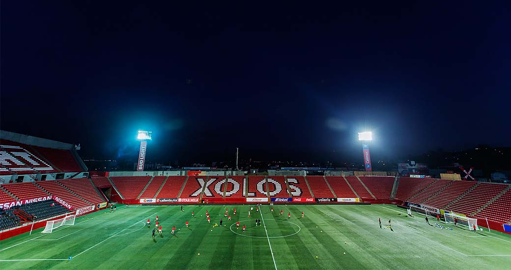 Los Xoloitzcuintles realizaron interescuadras en el Estadio Caliente con la mira en el duelo ante el Club Necaxa