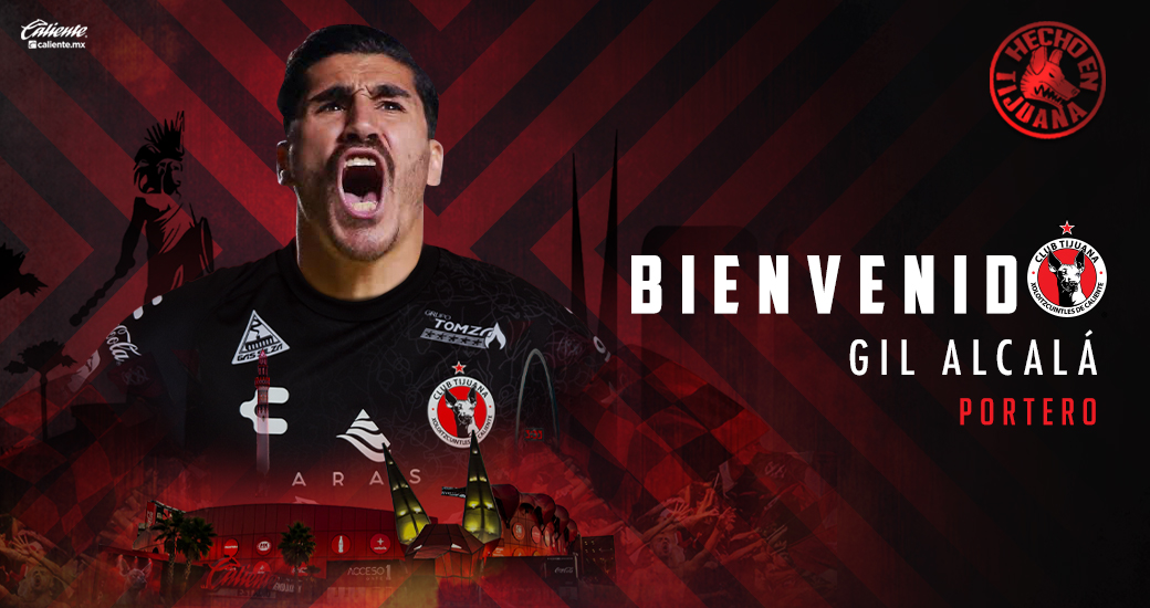 El guardameta mexicano Gil Alcalá se une a las filas de los canes aztecas.