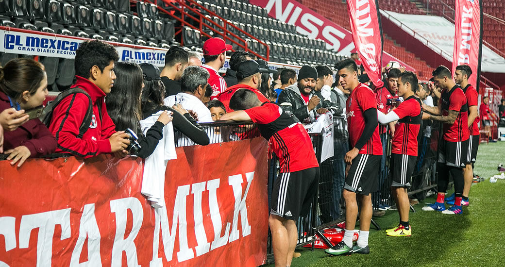Los Xoloitzcuintles preparan el duelo vs Atlas en compañía de la afición fronteriza