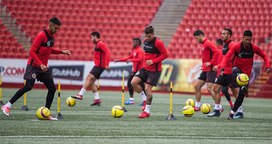 Los Xoloitzcuintles iniciaron con preparación de cara al duelo de Ida ante Rayados de Monterrey