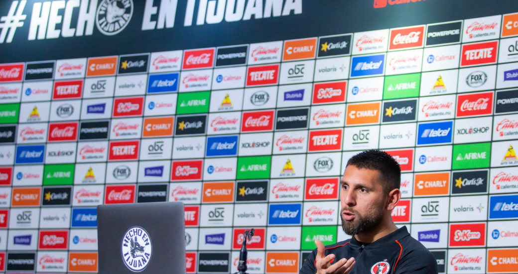 EL CAPITÁN Y ARQUERO DEL CLUB TIJUANA SE REUNIÓ CON LOS MEDIOS EN VIDEOCONFERENCIA