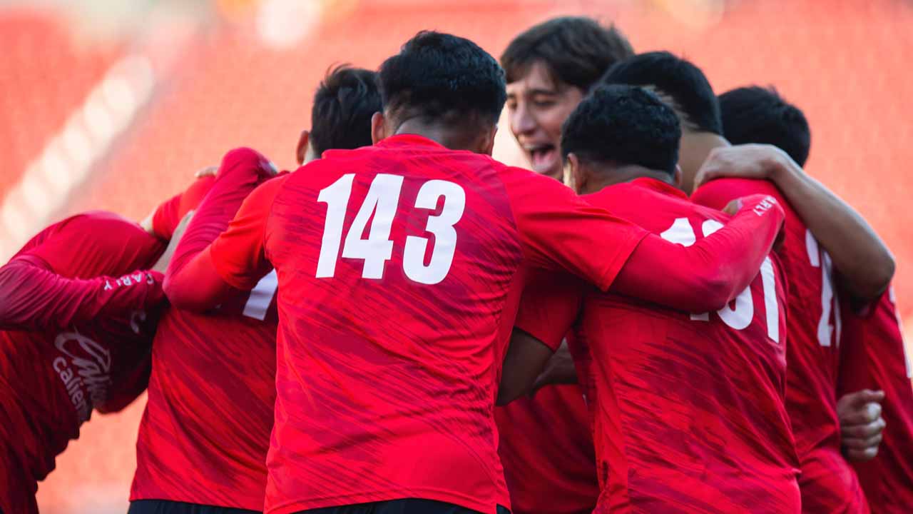 Los juveniles rojinegros recibieron a su similar de Querétaro en la fecha 14.