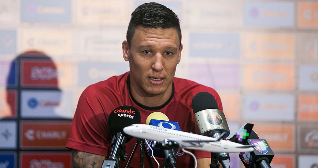 Luis Ángel Mendoza y el mediocampista argentino esperan un buen desafío ante el Club América