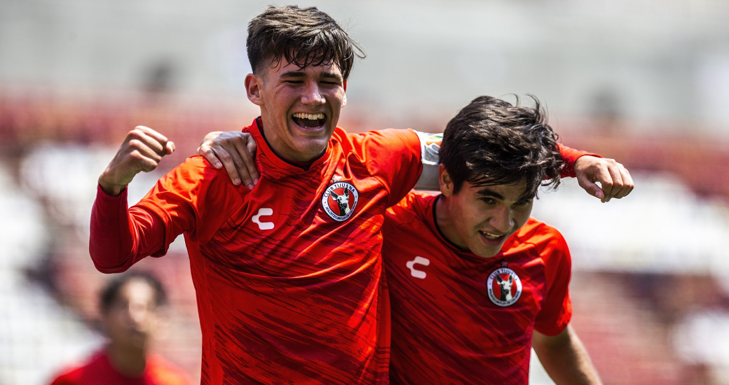 Las categorías juveniles rojinegras le ganaron al Puebla F.C. en sus respectivos duelos.