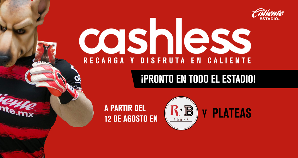 Cashless es tu cartera electrónica para los partidos de local en el Estadio Caliente