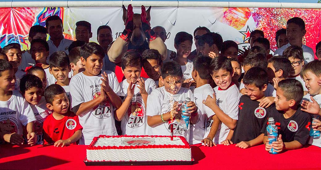 Festejamos el crecimiento deportivo de los niños y jóvenes sudcalifornianos