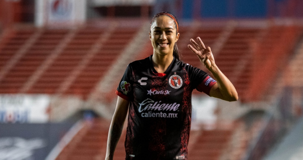 RENAE CUÉLLAR ANOTÓ UN HAT-TRICK EN LA VICTORIA DE 5-3 ANTE ATLÉTICO SAN LUIS FEMENIL