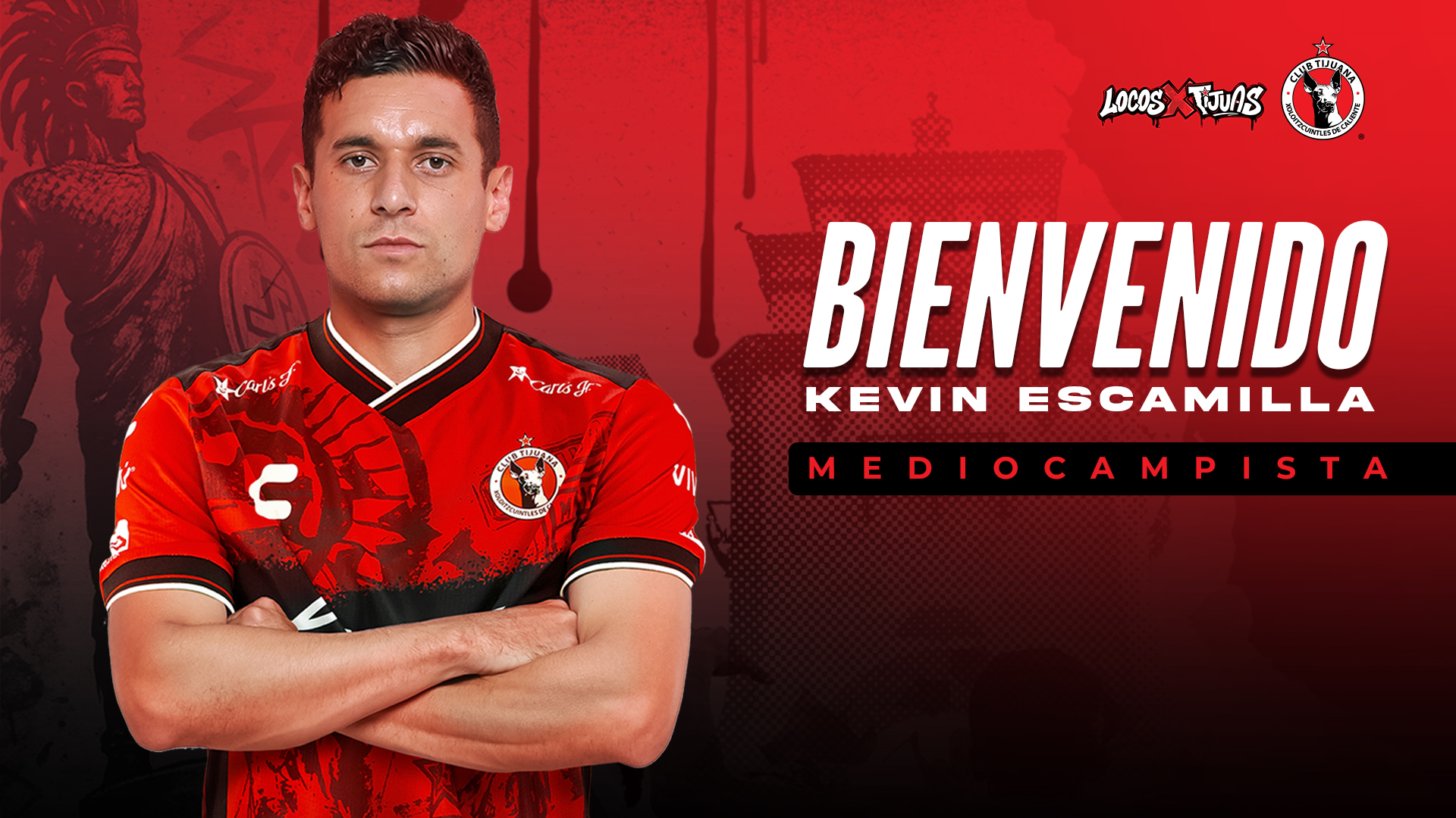 El mediocampista mexicano se incorpora a los Xoloitzcuintles para este Apertura 2025.