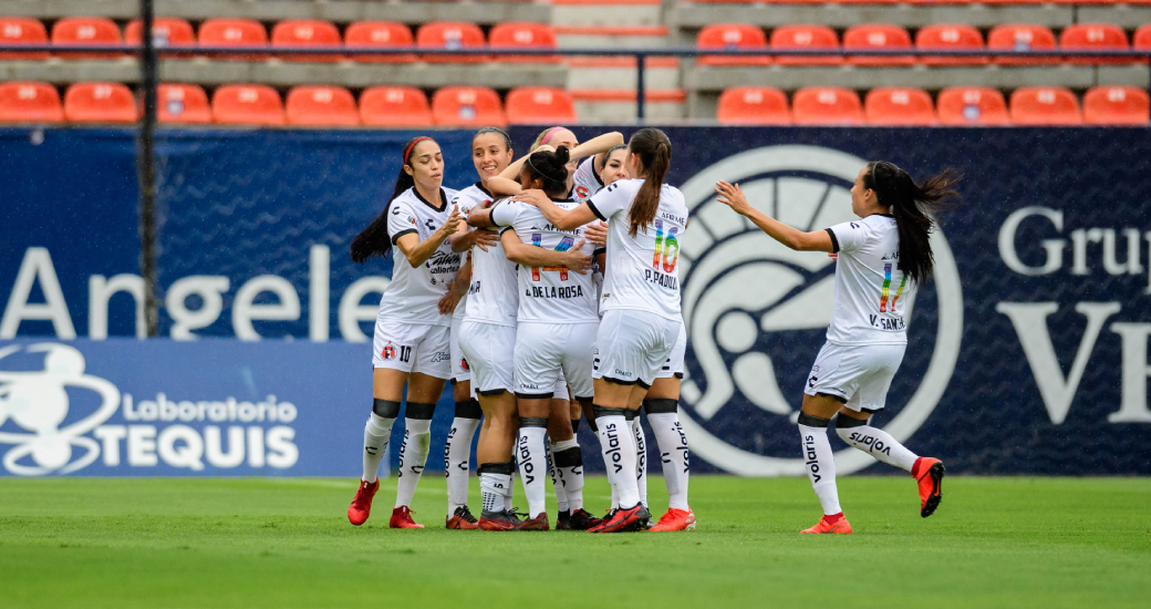 En una tarde de estrenos las rojinegras ganaron tres goles a uno frente al Atlético San Luis Femenil.