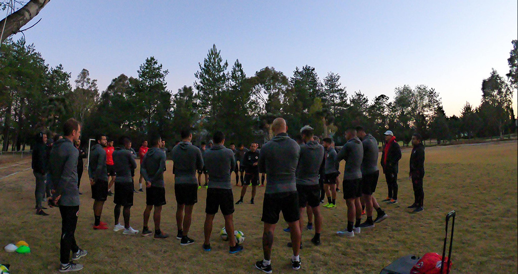 Entrenamiento Pachuca
