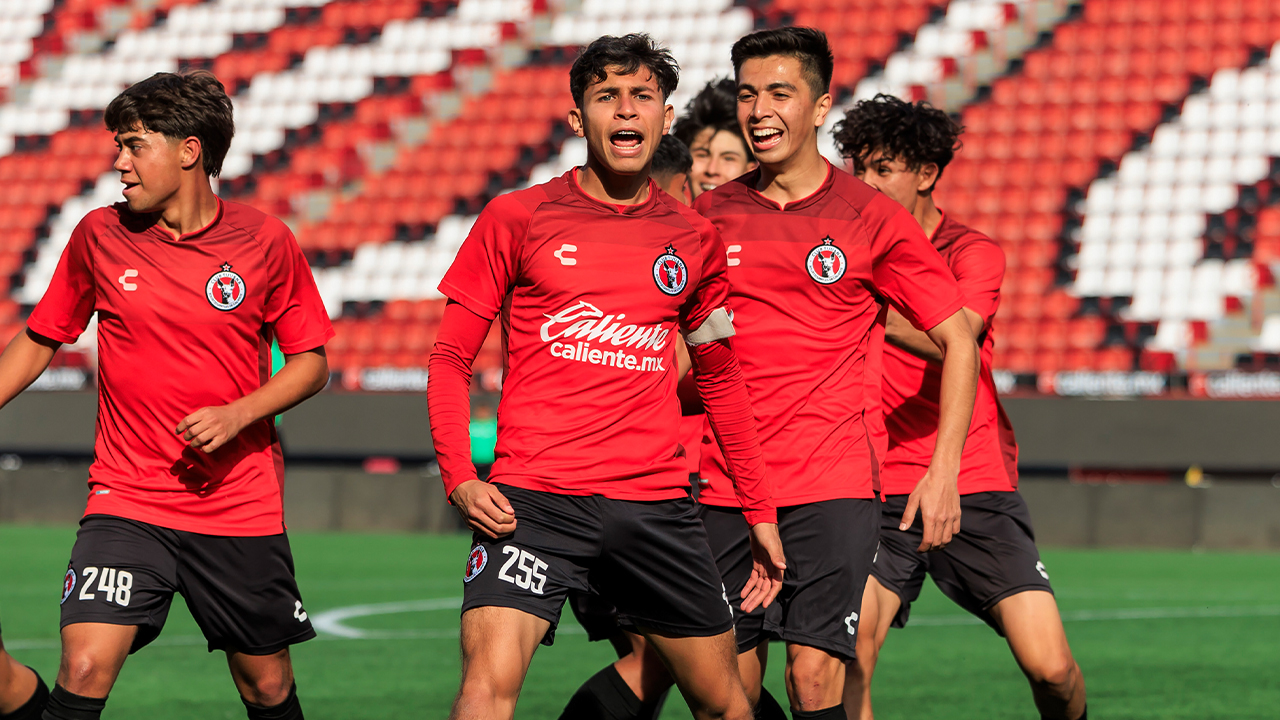 Los Xolos Sub-19 logró empatar ante Cruz Azul.