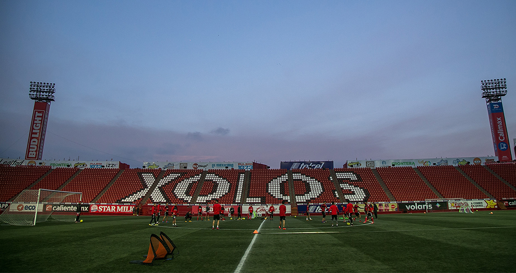 Los Canes Aztecas realizaron un partido interescuadras con miras al cierre del Clausura 2017