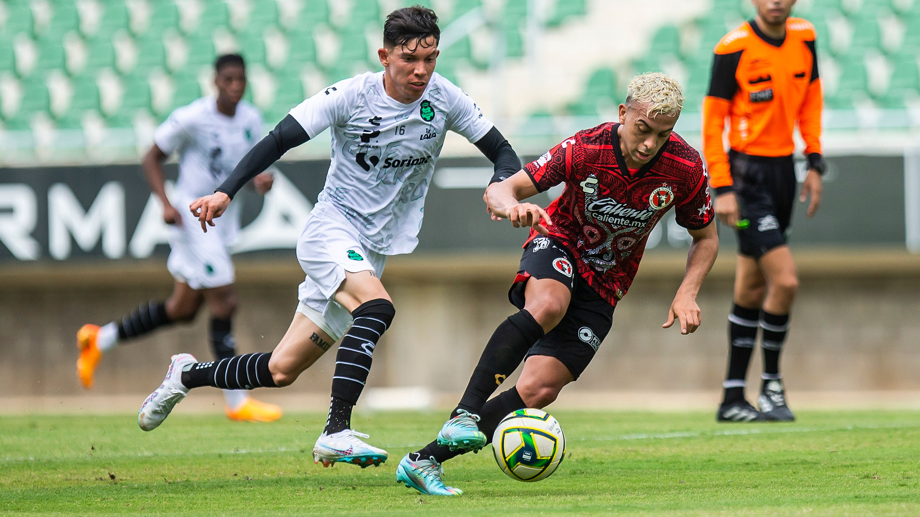 Xolos y Santos se midieron en el Kraken en duelo de pretemporada.