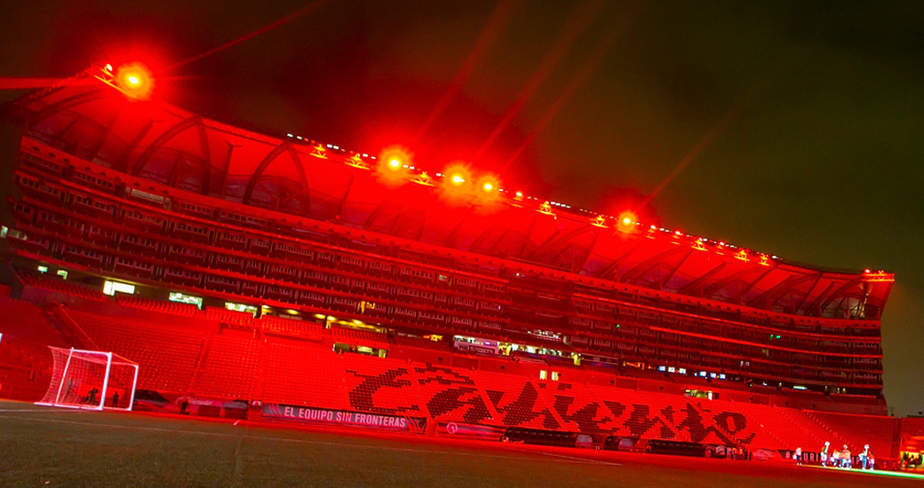 El Estadio Caliente, primer recinto de latinoamérica con el sistema de iluminación de Musco Sports Lighting