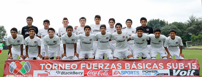 CLUB TIJUANA UNDER 15 SQUAD 0-1 TIBURONES VERACRUZ (Halftime)