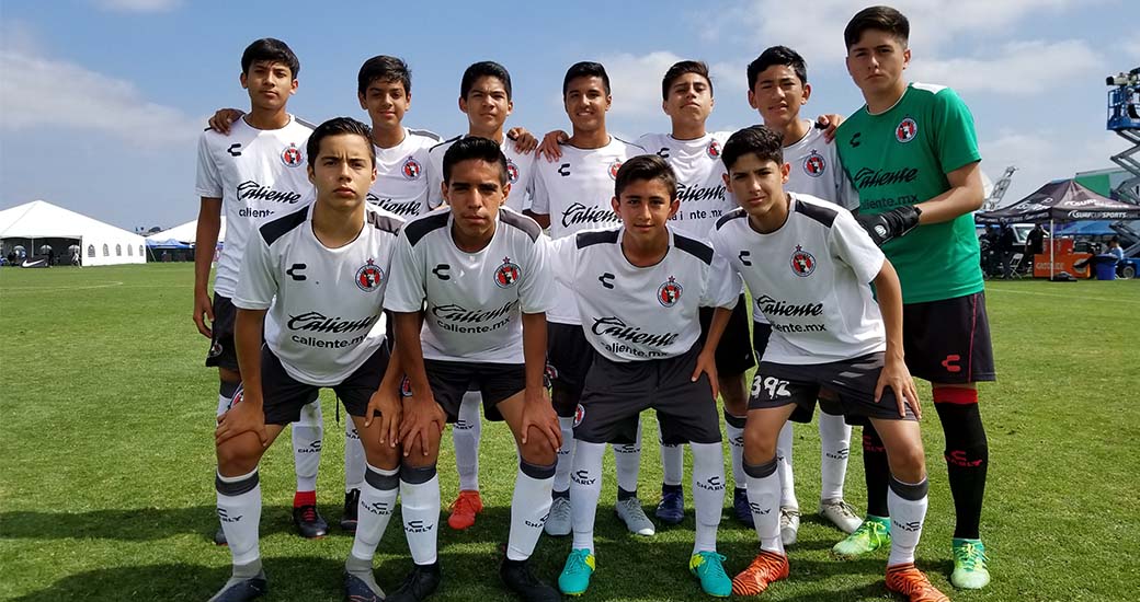 Los equipos Sub13 y Sub12 del Club Tijuana ganaron el primer lugar en sus respectivas categorías; la Sub14 finalizó en 4to general