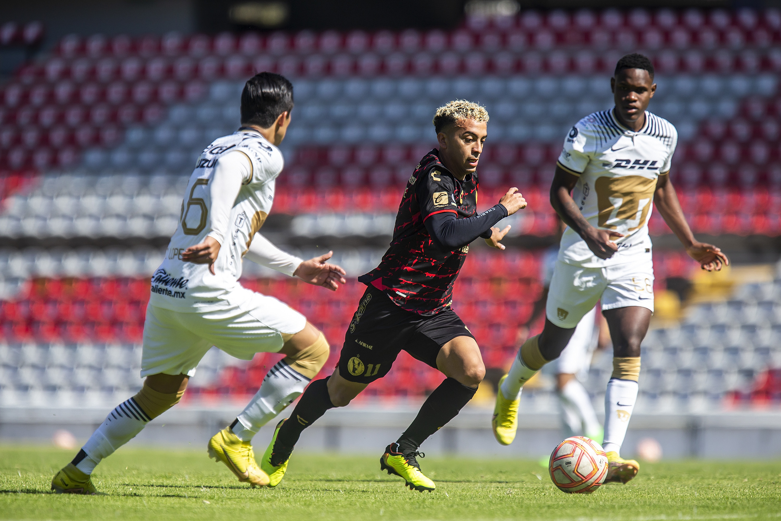 Los canes aztecas se enfrentaron a Pumas Tabasco en la Corregidora