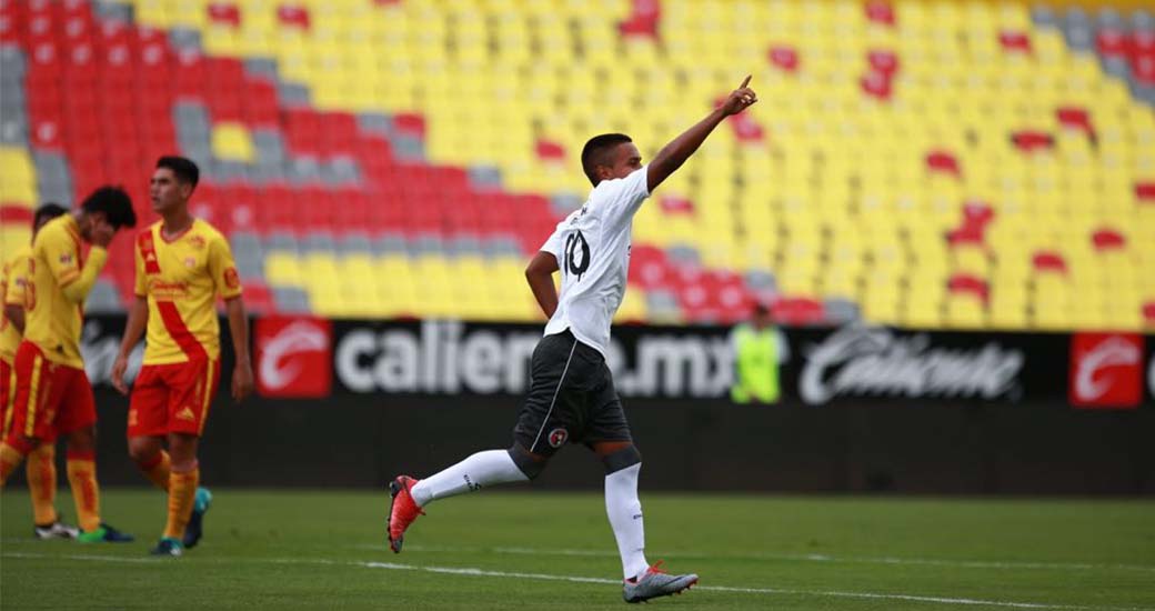 La división Sub20 empató 2-2, en tanto la Sub17 ganó el punto extra ante Monarcas