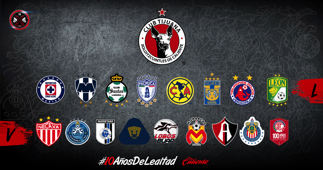 El Club Tijuana jugará 8 partidos de local, por nueve de visita en el siguiente certamen