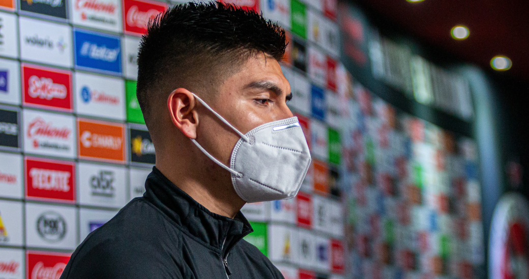 EL LATERAL DERECHO DEL CLUB TIJUANA SE REUNIÓ CON LOS MEDIOS EN VIDEOCONFERENCIA