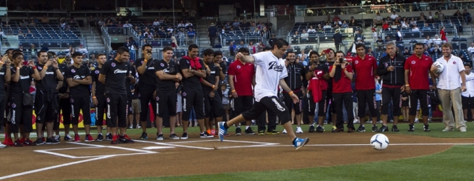 CLUB TIJUANA HONORARY GUESTS AT PETCO PARK